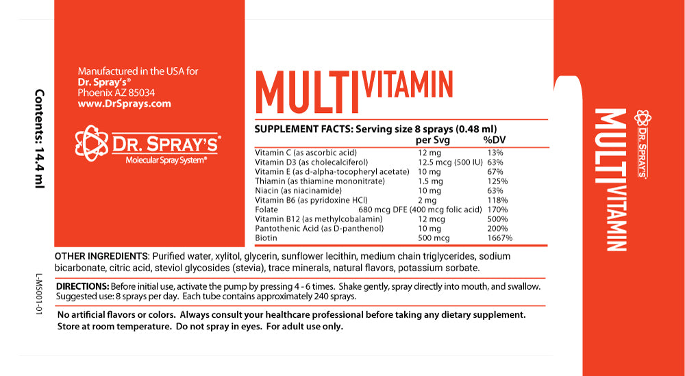 MULTI-VITAMIN Spray